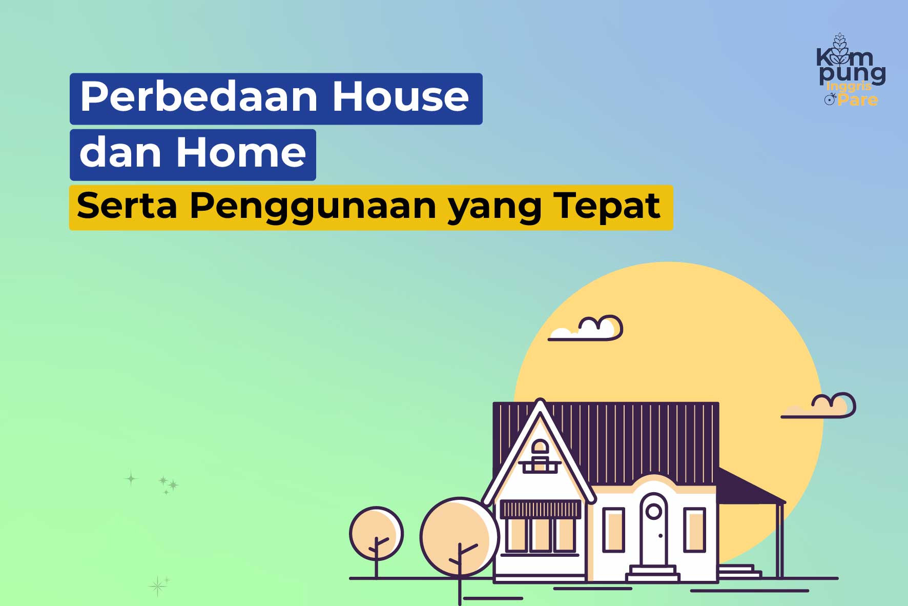 perbedaan house dan home